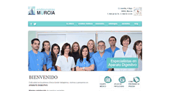 Desktop Screenshot of endoscopiasmurcia.es